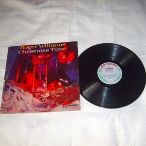 Album Roger Williams Christmas Time White Christmas Long Playing Record